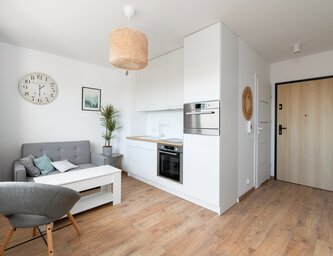 Kawalerka w stylu skandynawskim Puszczykowo