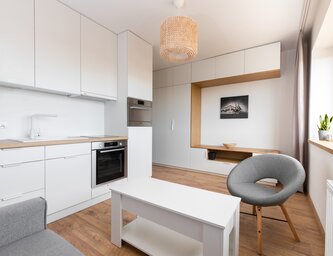 Kawalerka w stylu skandynawskim Puszczykowo