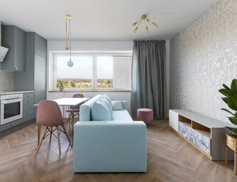 Mieszkanie pastelowe Puszczykowo